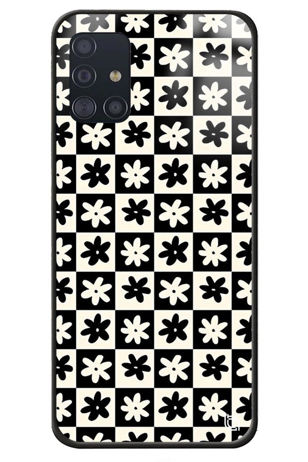 Case for Samsung A71 Daisy Premium Patterned Glossy