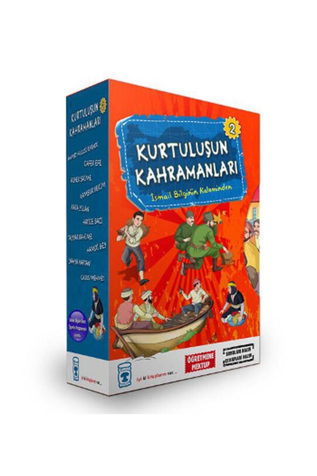 Timaş Yayınları Kurtuluşun Kahramanları Set 2