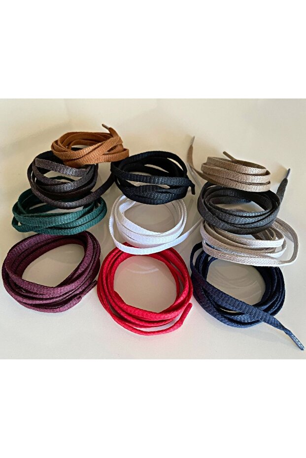 أربطة شمعية مسطحة بطول 70 سم - 7