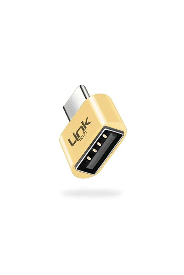 Macbook Android Windows İle Uyumlu 3.0 Linktech O192 USB - Type-C Dönüştürücü OTG Metal Adap - 1