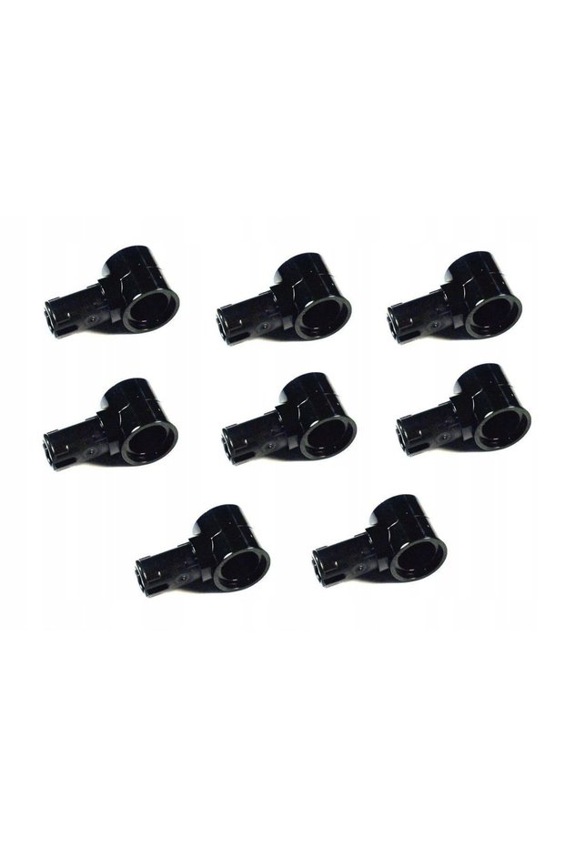 Original Technic Moc Custom Accessory Mindstorm Black Pin with Pin Hole in the Middle 4 Pieces to Ship