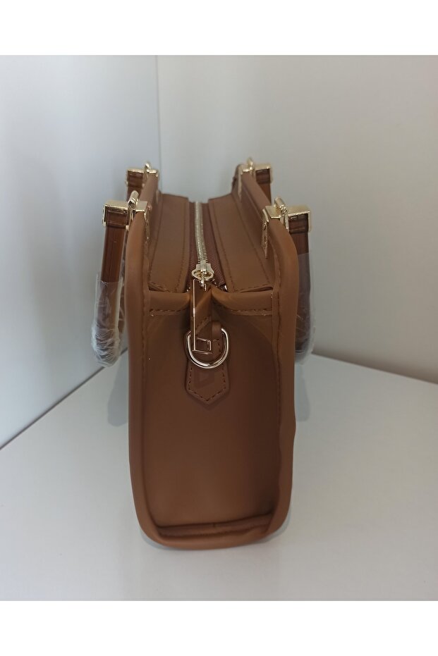 Kadın Taba Hasır Omuz Çanta - 4