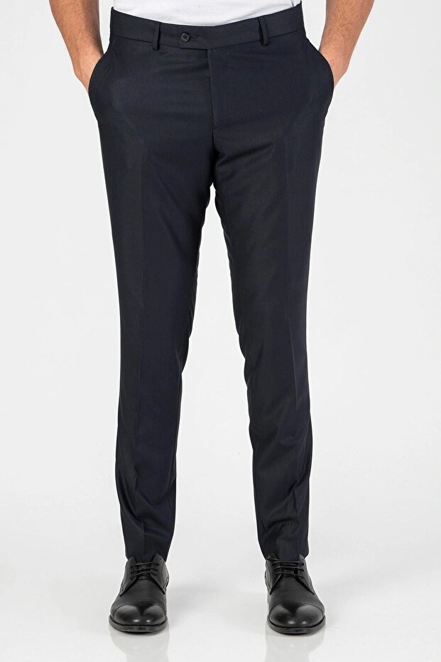 Men's Classic Cut Fabric Trousers