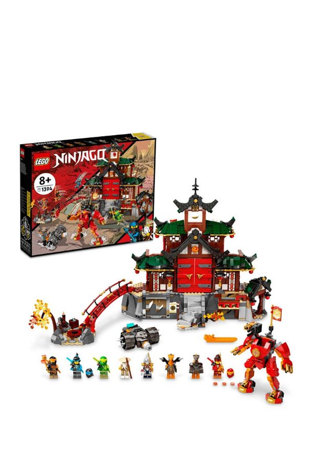 Nınjago Ninja Dojo Tapınağı Lloyd, Kai Ve Yılan Oyuncağı Içeren Yapım Seti 1394 Parça - - 1