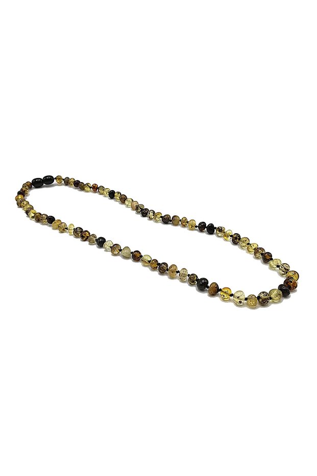 Fossil Certified Baltic Amber Adult Necklace Mother's Necklace Guatr Necklace 45 Cm Health Necklace