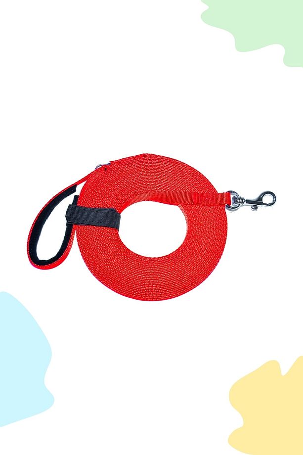 5 Metre Eğitim Kayışı Renkli Uzun Iz Takip Ve Çalışma - 1
