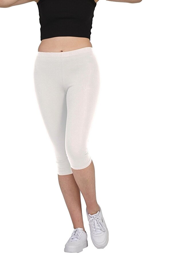 Women's Cotton Knee-Length Classic Lycra Short Tights