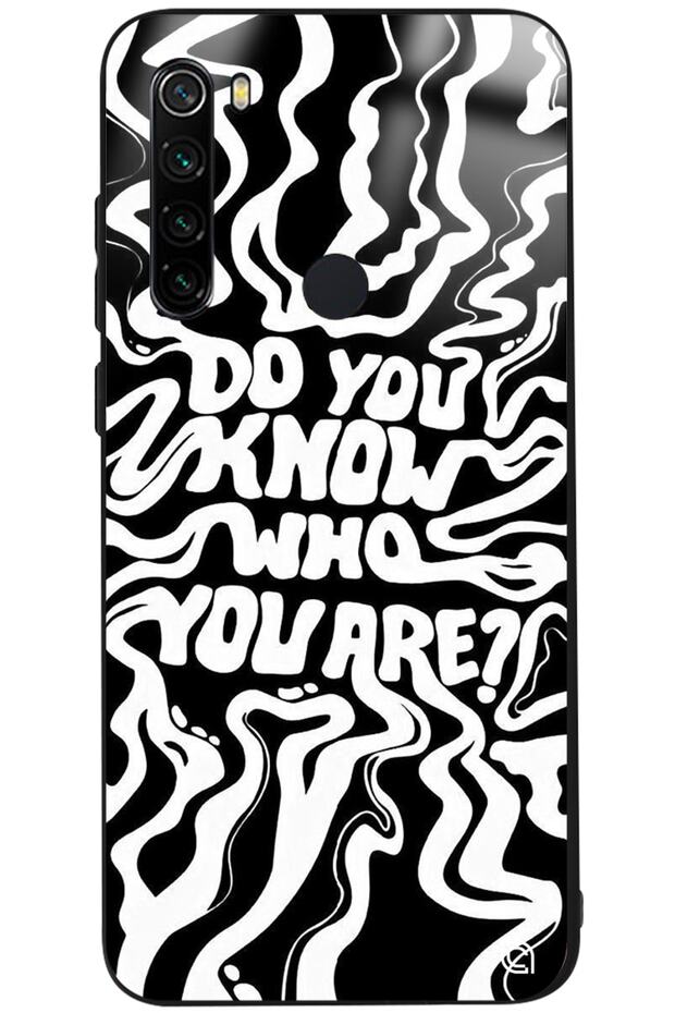 Xiaomi Redmi Note 8 Compatible Who You Are? Premium Patterned Glossy Case