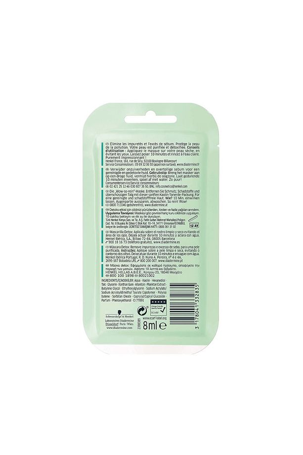 Hydralist Smoothing Refreshing Detox Purifying Plankton Extract Face Masque 8 Ml - 2