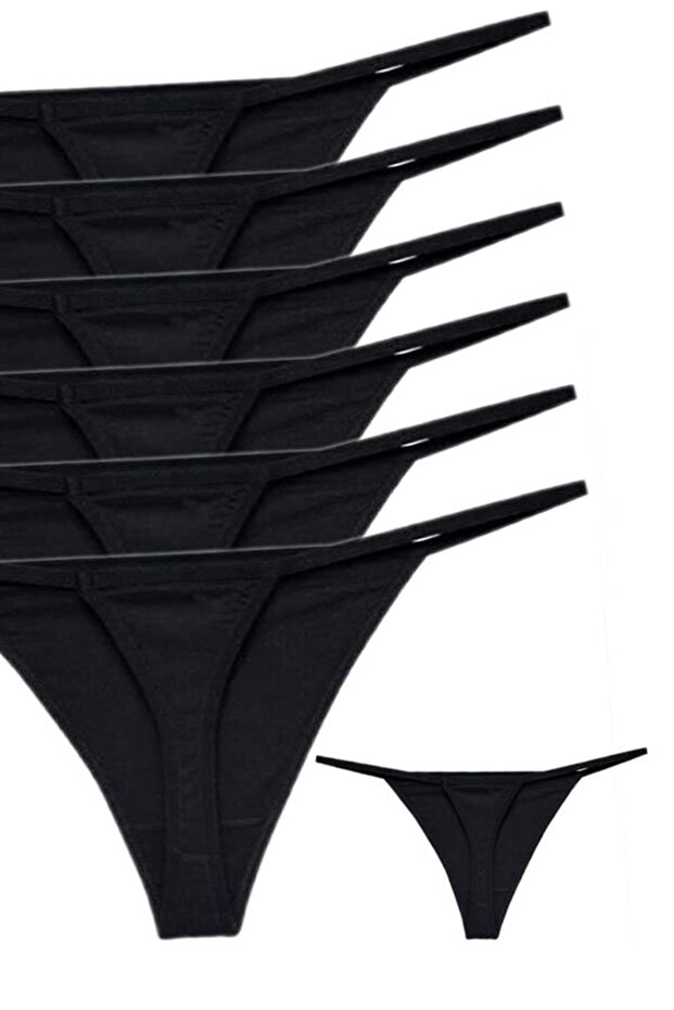 Kadın Külot Tanga - String 7'li Paket