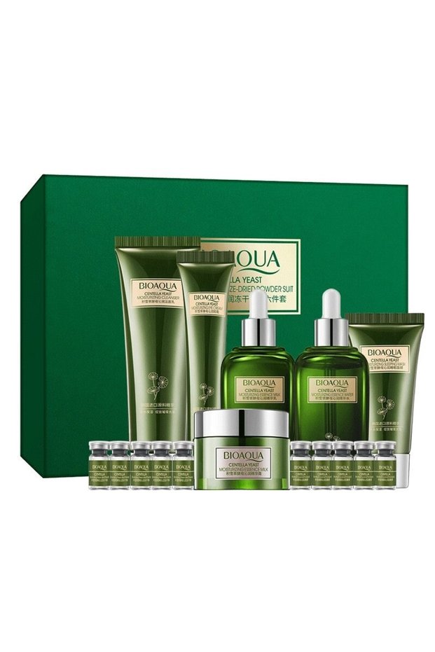 Centella Maya Moisturizing Lyophilized Ampoule and Skin Care Set 16 Pieces