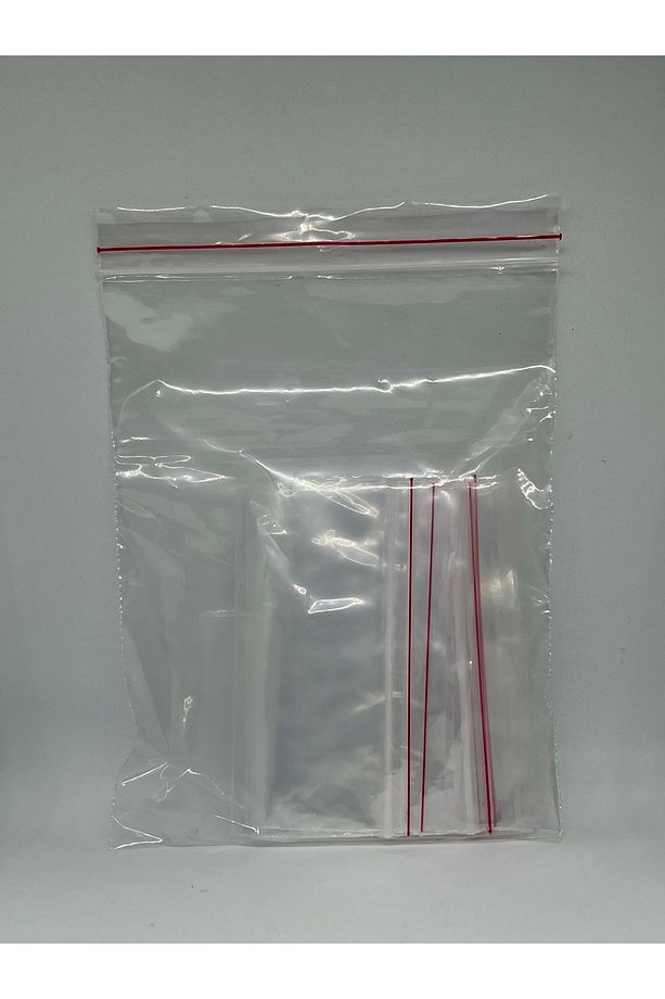 Kilitli Naylon Torba- Kilitli Poşet 18x15 Cm 100 Adet - 2