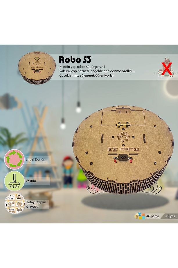 Robo S3 Robot Süpürge Kendin Yap Set - 1