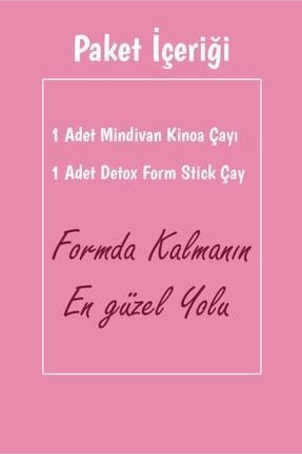 2'li Form Bitki Çayı Paketi Kinoa Çayı Ve Stick Çay - 2