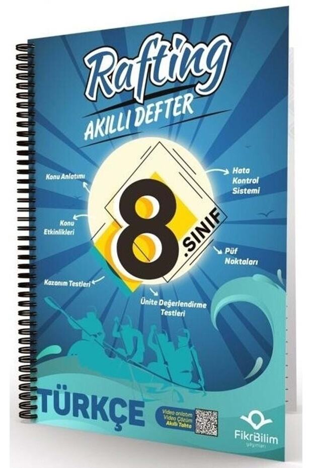 8.sınıf Türkçe Rafting Akıllı Defter - 1