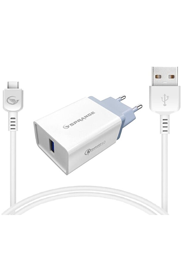 T30 18w 3a Type-c Usb-a Başlık Data & Şarj Usb Kablo - 1