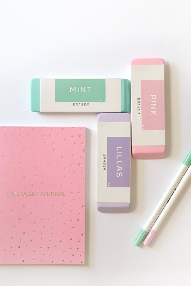 Renkli Dev Silgi Lila - 4