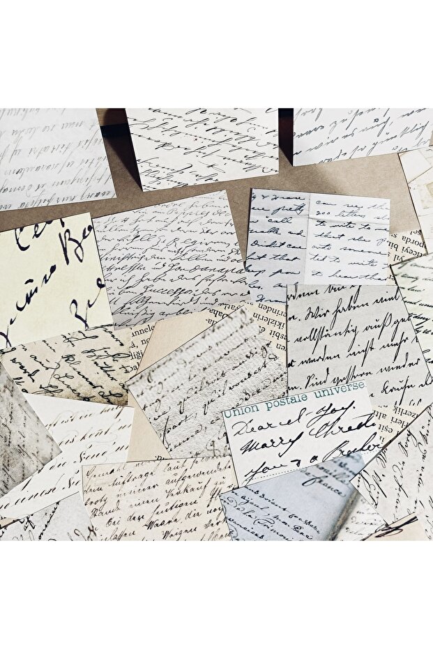 Vintage Handwriting Sticker Set Bullet Journal Sticker / Notebook / Agenda / Sticker / Scrapbook