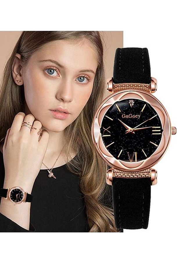 Kadın Kol Saati Rose Gold Lüks Moda Şık Kol Saati G4417s - 4