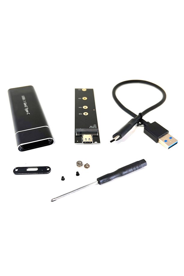 M.2 Nvme To Usb3.1 Type-c Gen2 10gbps M.2 Pcı-e Ssd Harici Sürücü Kutusu M.2 M-key Ssd Usb-c - 1