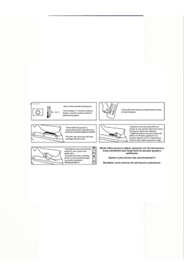 Renault Broadway Uyumlu 1993- Kapı Kolu 4 Kapı Krom Paslanmaz Çelik - 5