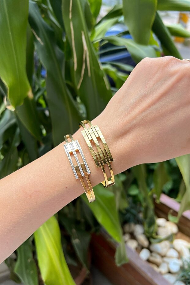 Kaburga Dizayn Basic 316l Çelik Bileklik - 3