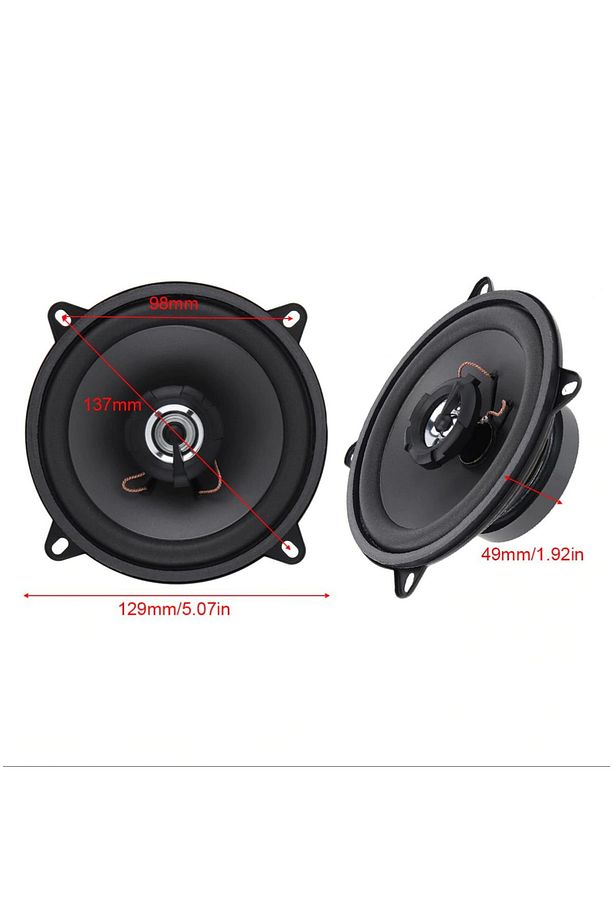 13cm Oto Kapı Hoparlörü 140 Watt 1 Adet - 3