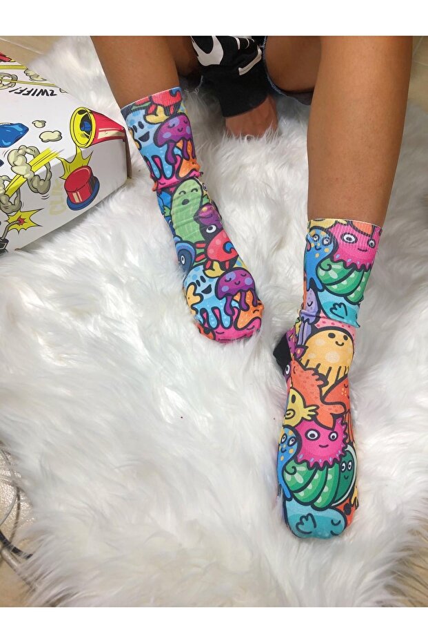 جوارب مقبس مخلوقات البحر - 1