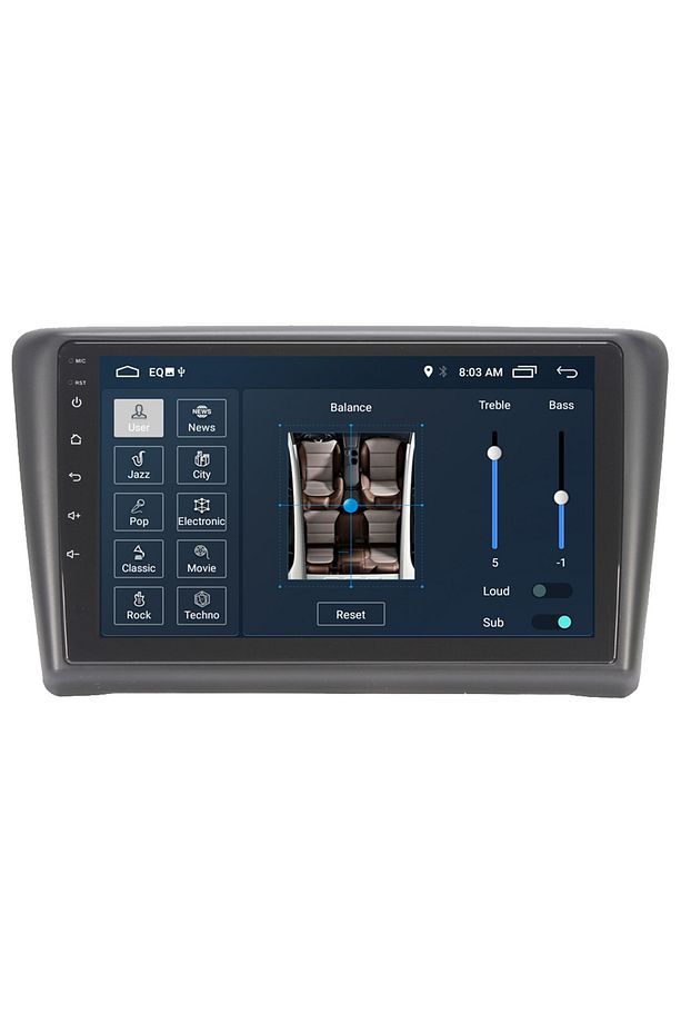 Skoda Rapıd Android Carplay Navigasyon Multimedya Ekran Teyp 2gb Ram + 16gb Hdd - 1