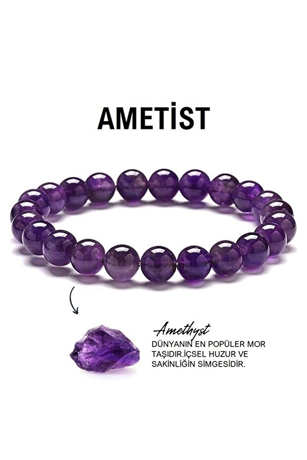 Amethyst Natural Stone Bracelet