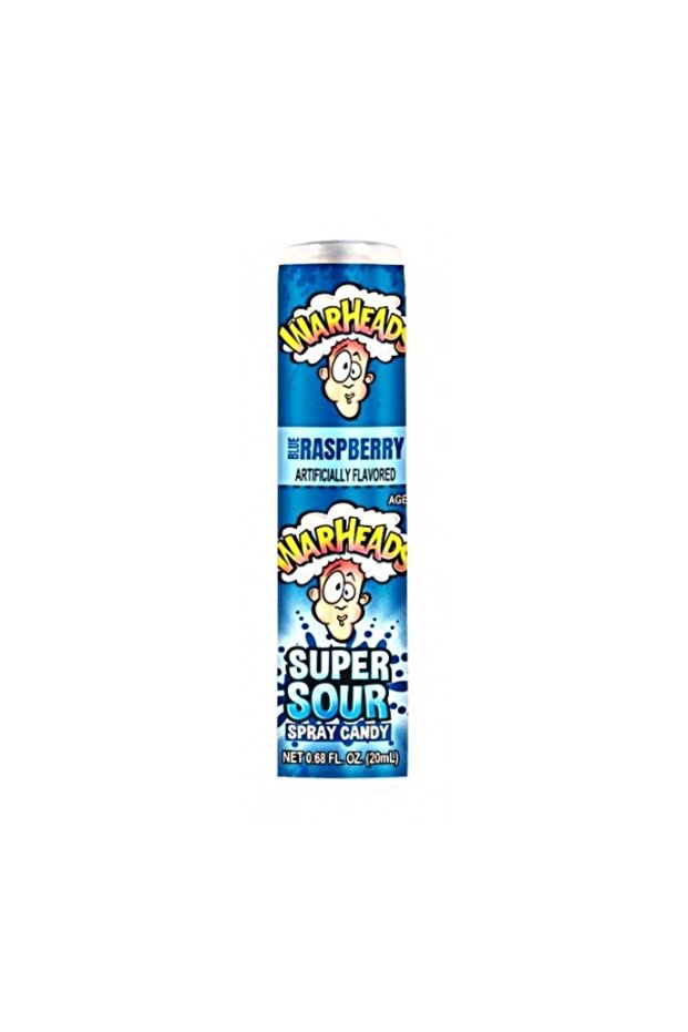 Super Sour Blue Raspberry Spray Candy - 1