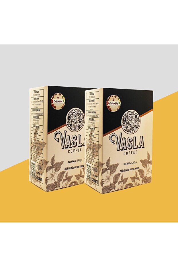 2x250 جرام قهوة كولومبيا المطحونة