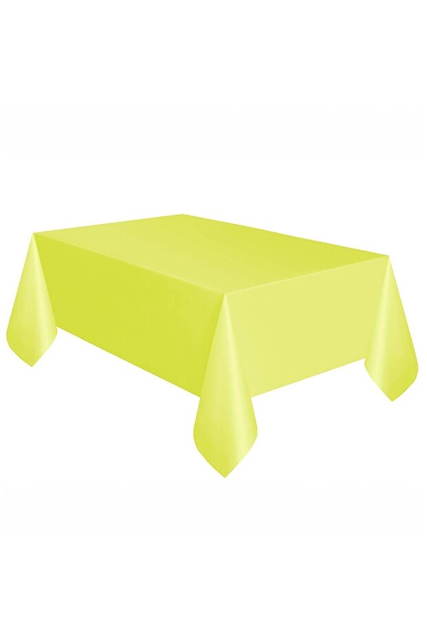 مفرش طاولة أصفر من Mini Party Store - 1