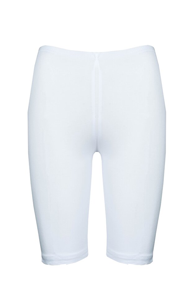 Women's White Modal Cotton Soft Over-the-Knee Tights