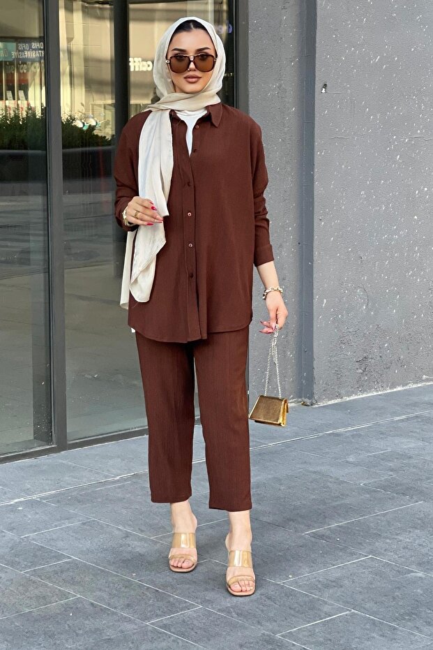 بدلة الحجاب مع السراويل - 1