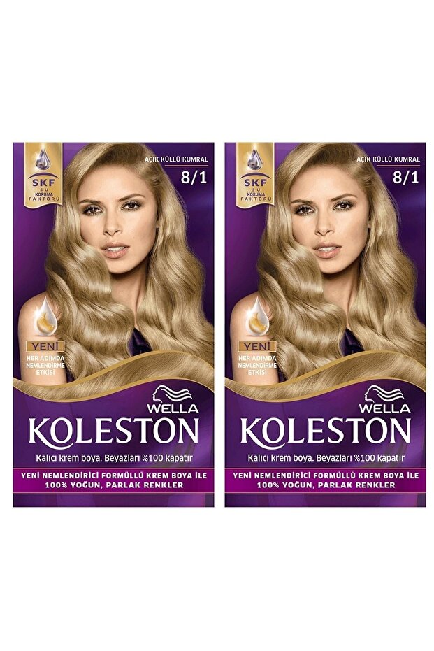 Set Saç Boyası 8/1 Açık Kullu Kumral X2 Adet - 1