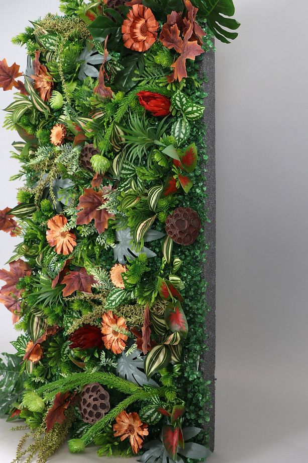 Yapay Dikey Bitki Hazır Duvar Paneli 50x100 Cm Model 2 - 5