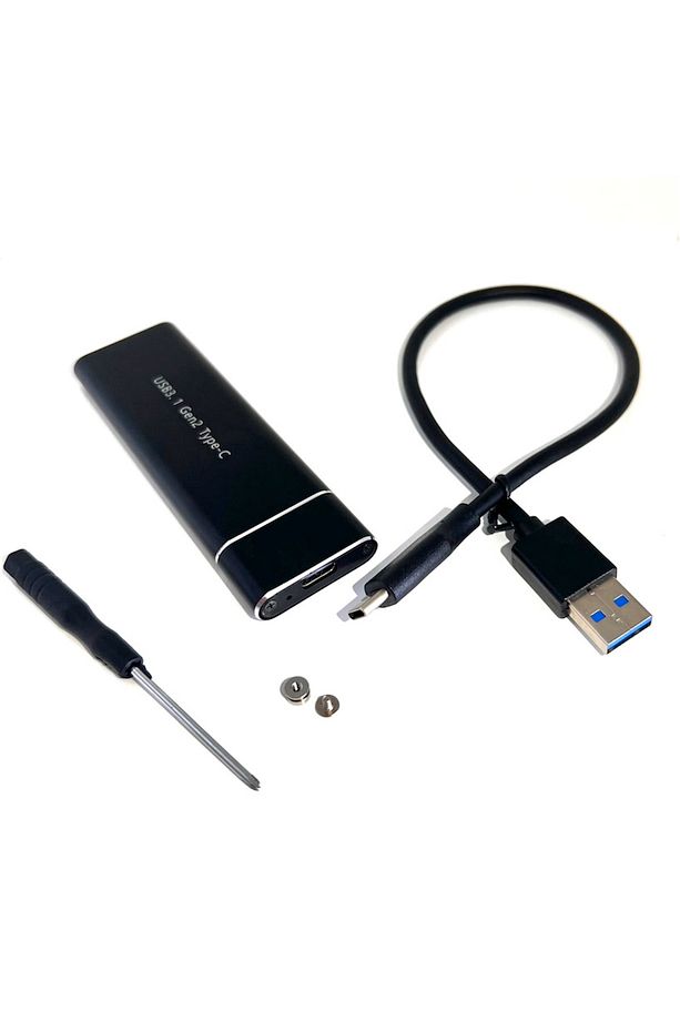 M.2 Nvme To Usb3.1 Type-c Gen2 10gbps M.2 Pcı-e Ssd Harici Sürücü Kutusu M.2 M-key Ssd Usb-c - 2