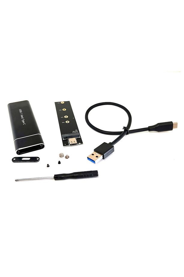 M.2 Nvme To Usb3.1 Type-c Gen2 10gbps M.2 Pcı-e Ssd Harici Sürücü Kutusu M.2 M-key Ssd Usb-c - 3