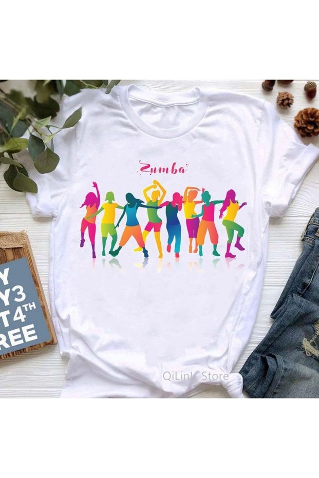 Aşk Zumba Dans Grafik Baskı Model 97