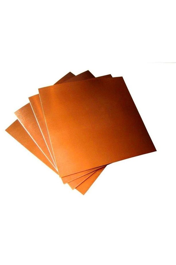Bakır Plaket - Bakır Levha - Bakır Plaka Soğutucu 1.5*1.5*0.5mm - 1