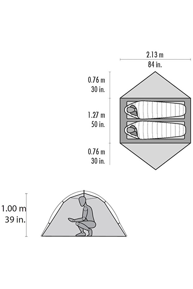 Hubba Hubba Nx Tent, V7 Green - 8