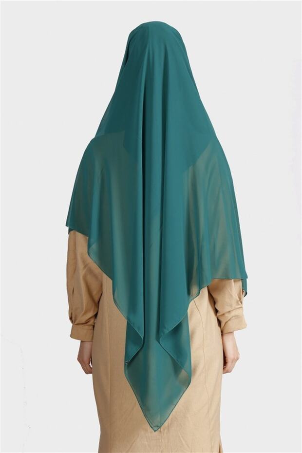 وشاح شيفون - زمرد - 2