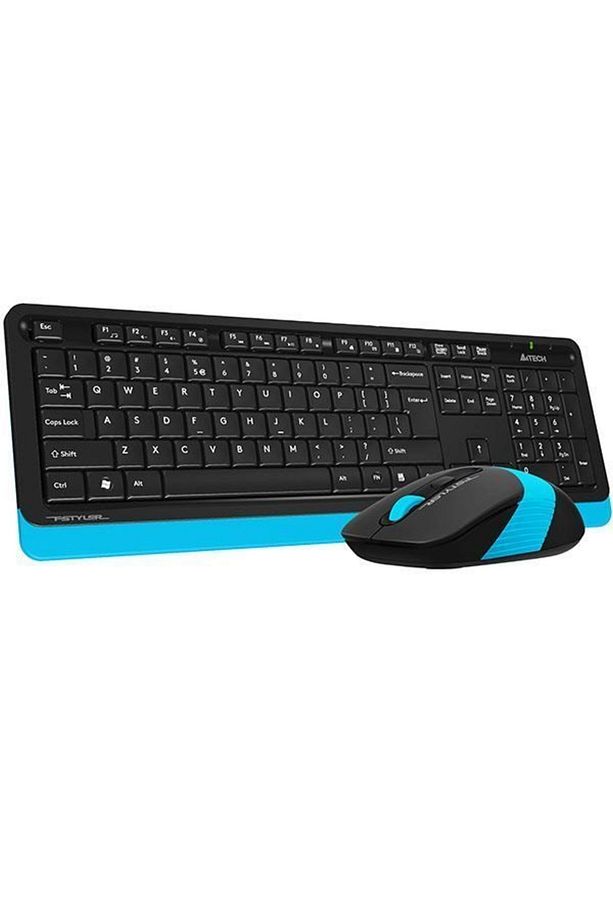 Q Tr 2.4g Multimedia Kablosuz Klavye Mouse Seti Mavi Fg1010 - 2