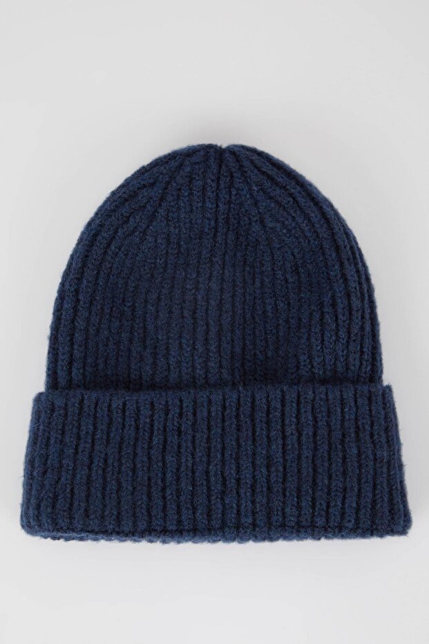 Erkek Işlemeli Triko Bere - 3