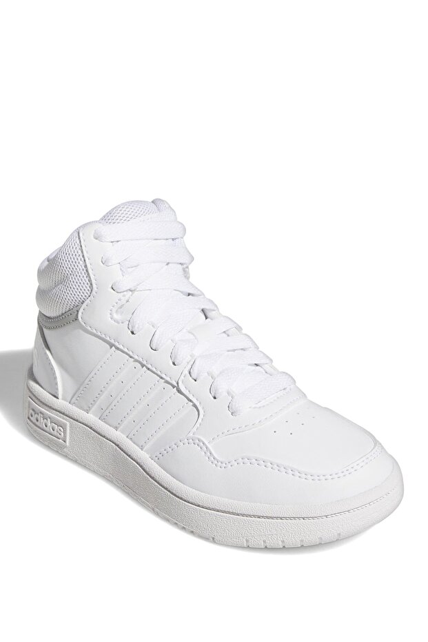 Hoops Mid 3.0 K White Women's Running Shoes
