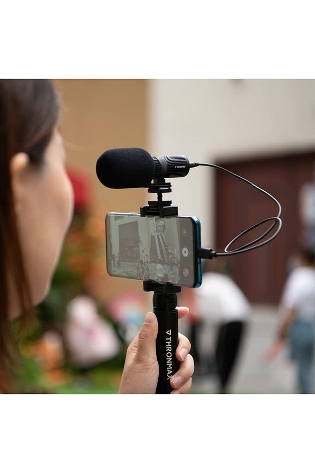 C1 Profesyonel Vlogger Akış Mikrofon Seti - 6