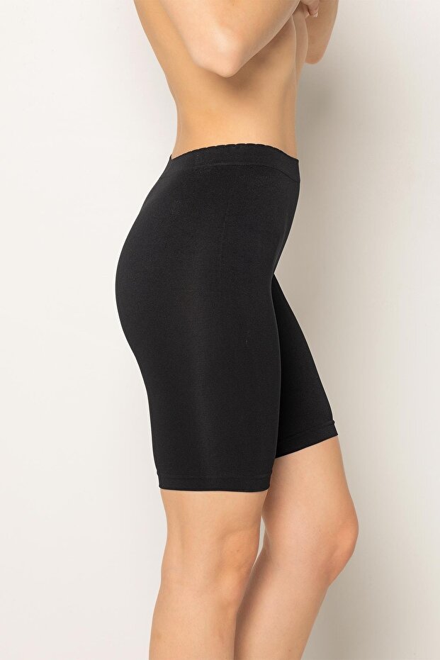 Seamless Normal Bel Kısa Tayt - 4