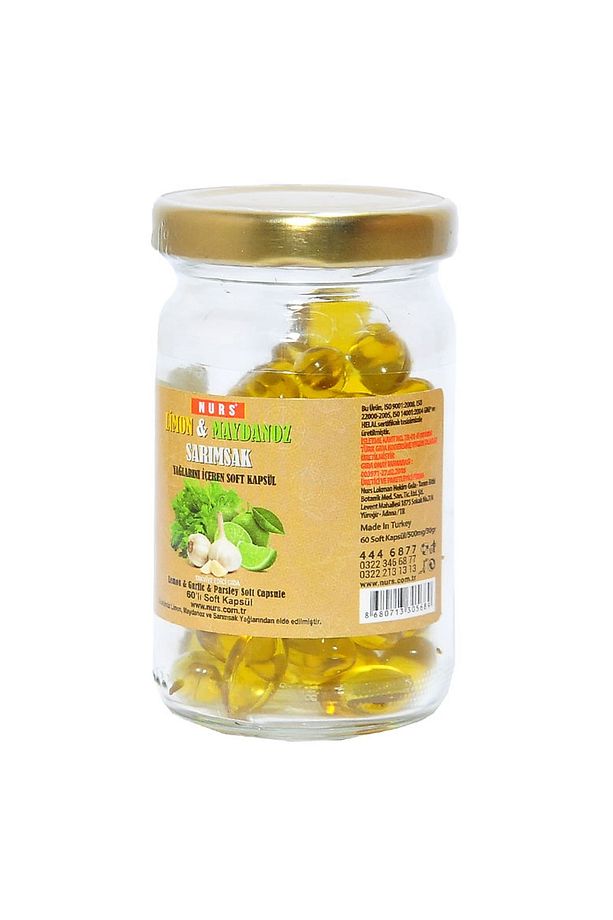 Limon Maydanoz Sarımsak Kürü 60 Kapsül - 3