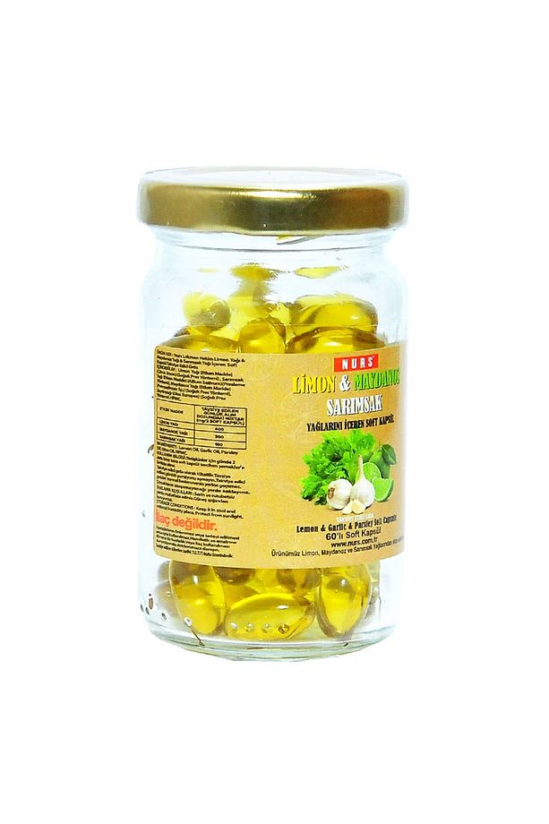 Limon Maydanoz Sarımsak Kürü 60 Kapsül - 4